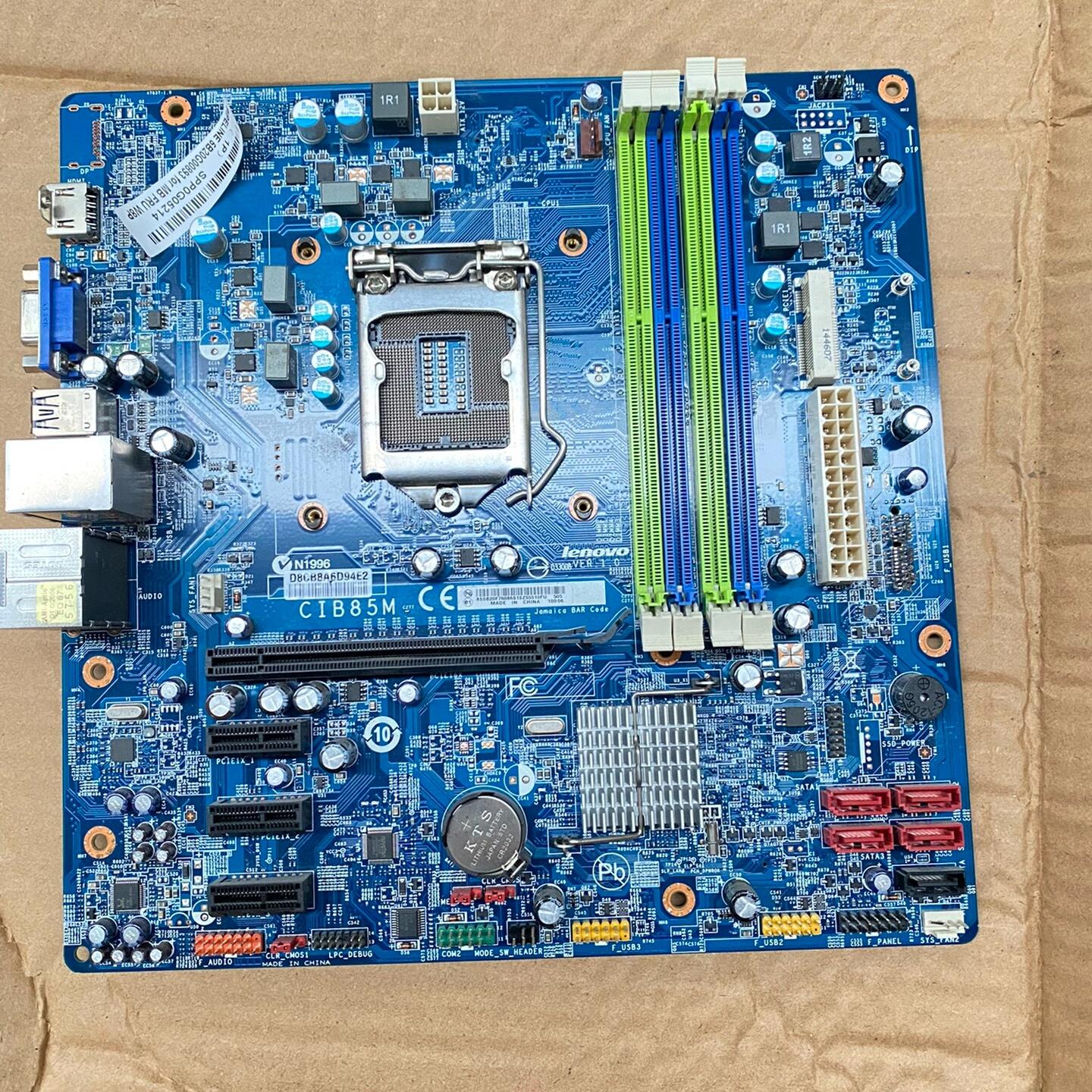 联想K450主板 CIB85M B85 1150主板 单板一