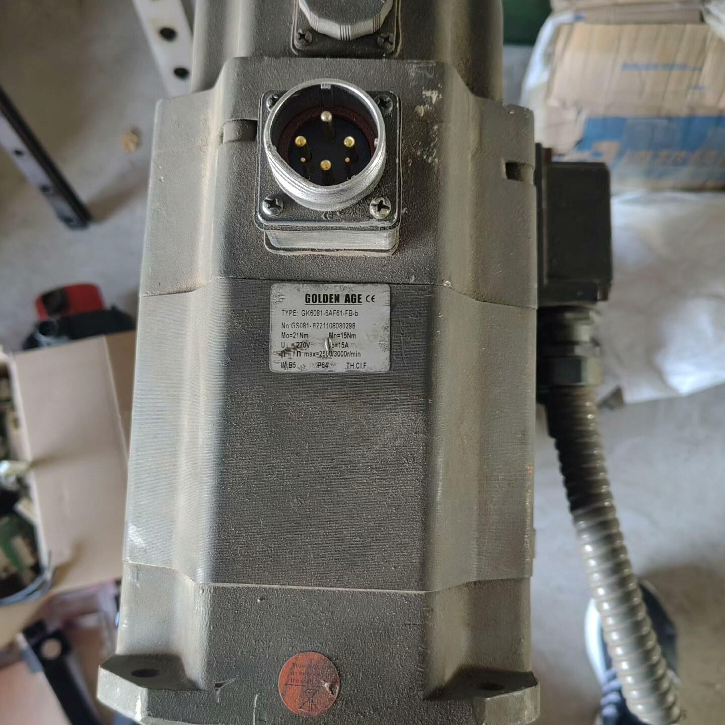 登奇伺服电机拆机包好 GK6081-6AF61-FB-b 成