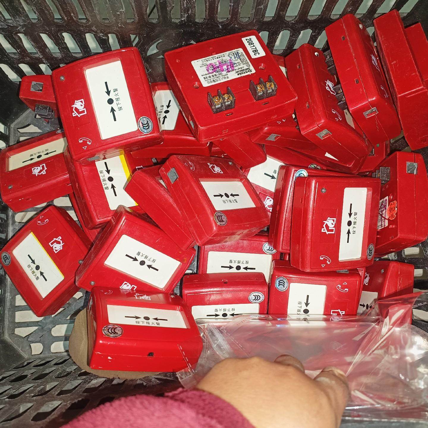 盛赛尔手动报警按钮J-SAP-M-M900K拆机的 西安盛赛