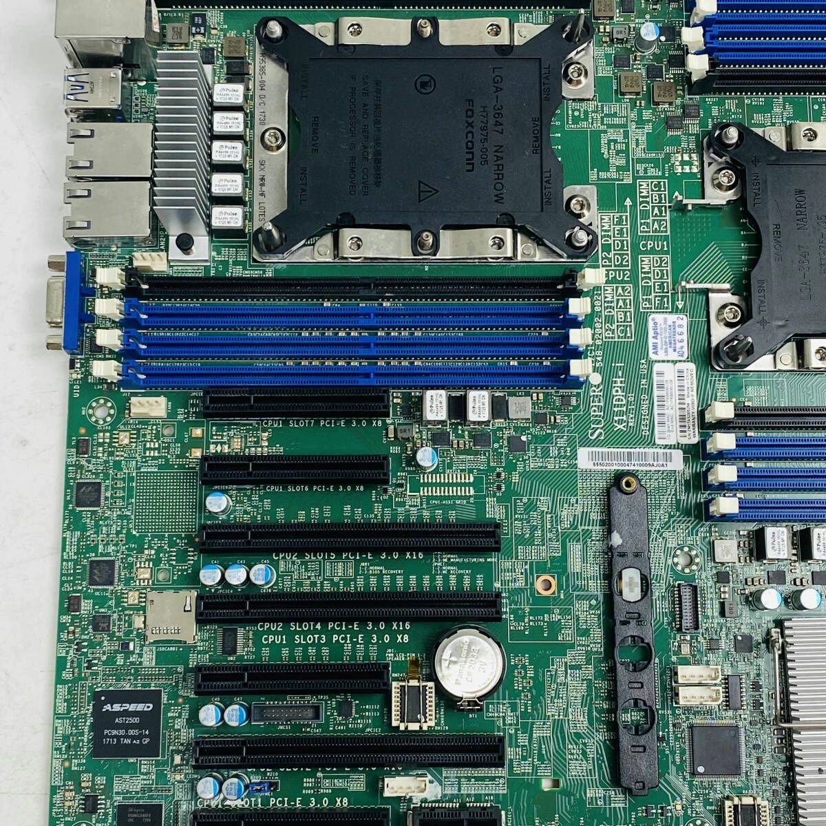 超微 X11DPH-i 双路服务器主板 实物拍摄