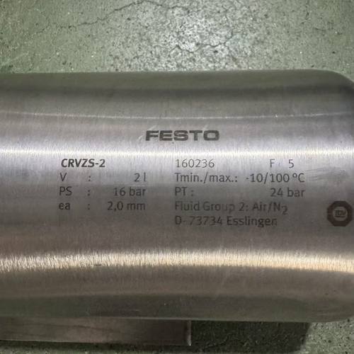 费斯托储气罐 CRVZS-2 160236 2L