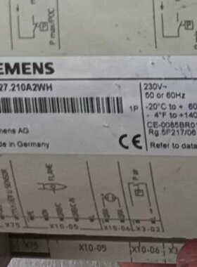 SINMENS/威索燃烧器控制器LMV27.210A2