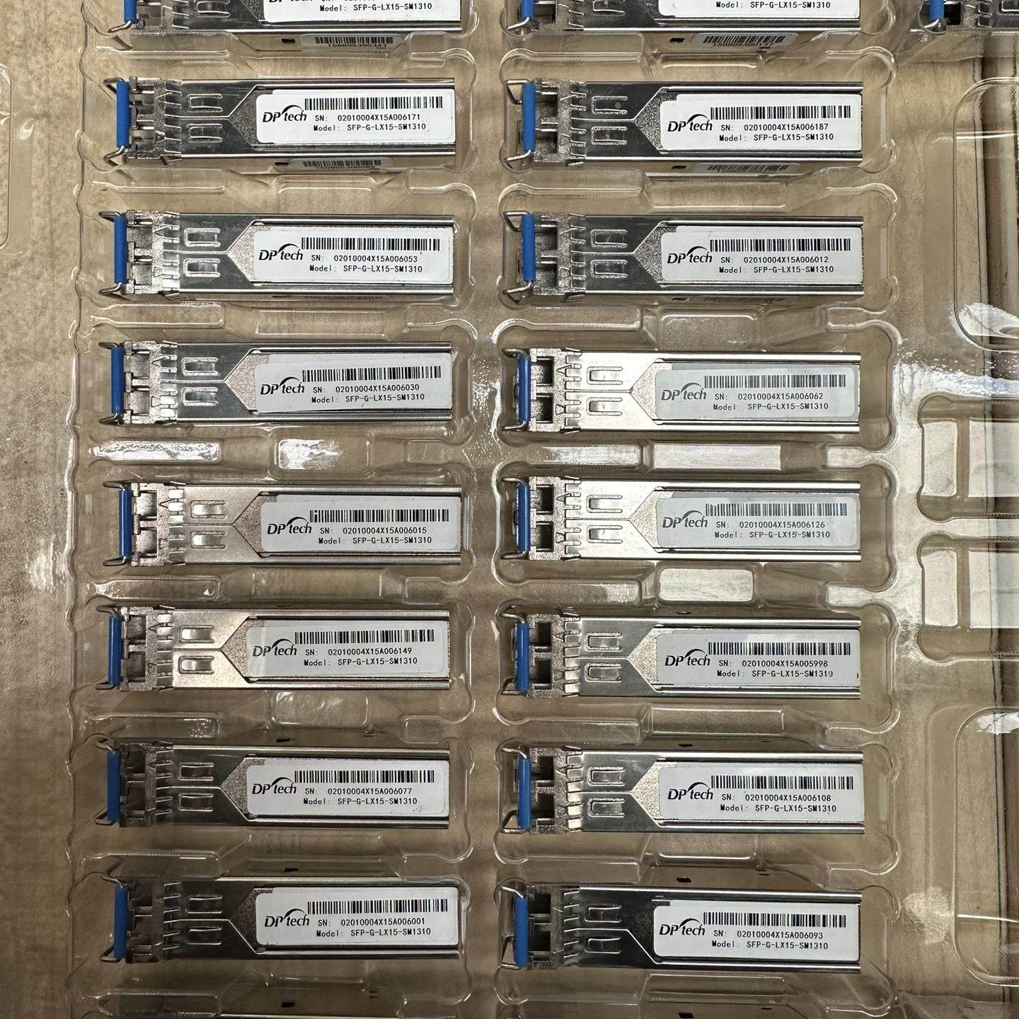 迪普型号SFP-G-LX15-SM1310 速率1.25Gb