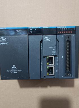 汇川PLC+电源模块 型号AM610-CPU1608TP-H