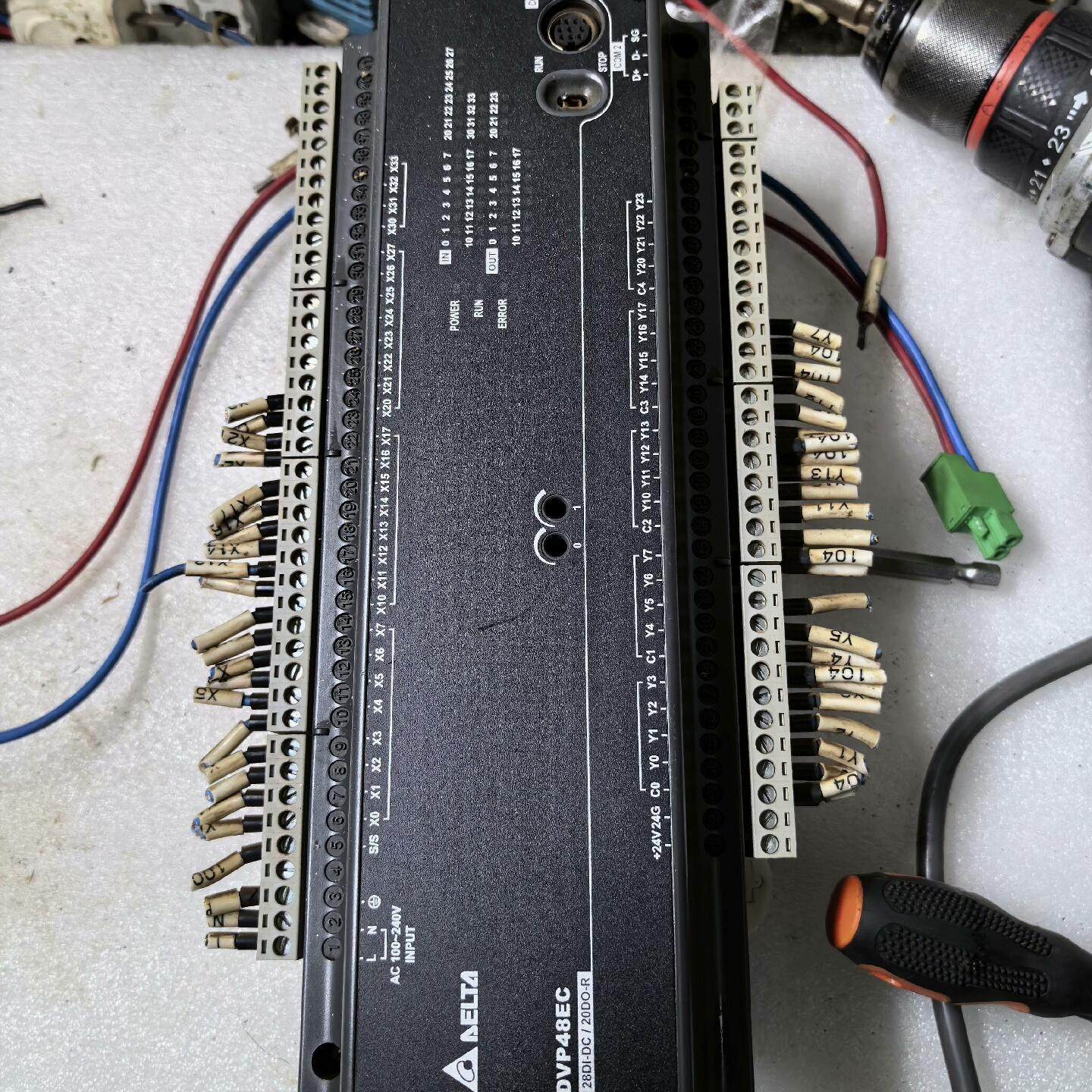 拆机台达plc DVP48EC00R3 功能包好不 需要