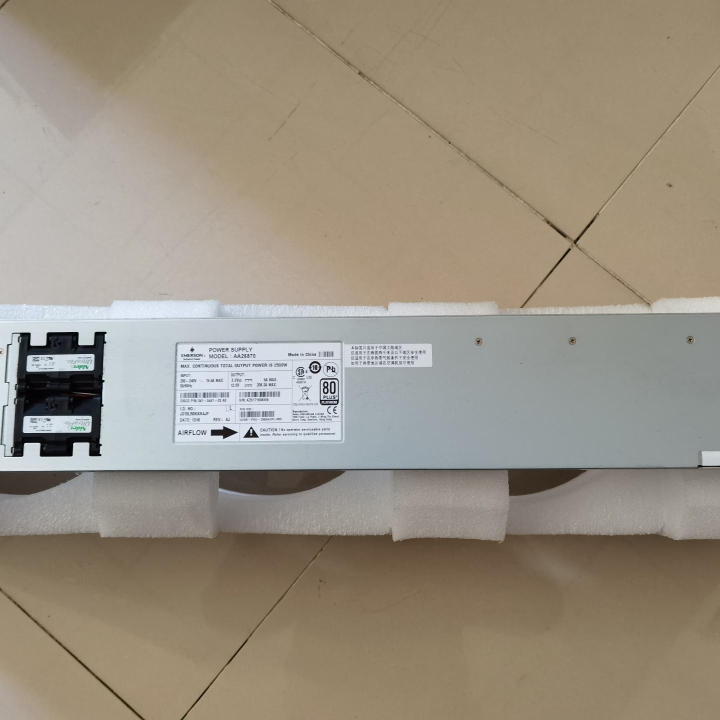 UCSB-PSU-2500ACPL 5108刀片服务