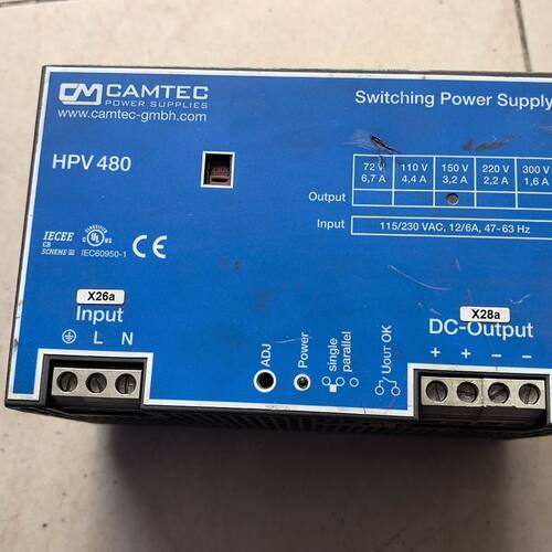 CAMTEC V480导轨式开关电源 拆机件 实物拍摄