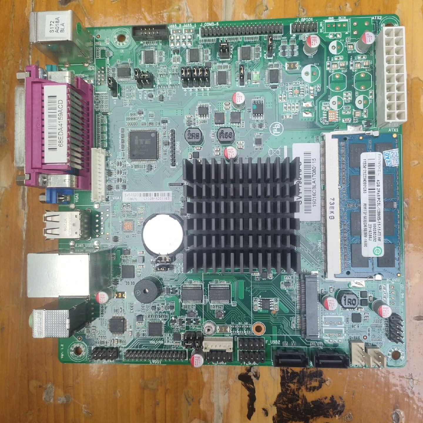 信步sv1-19016-c主板 j1900cpu 收银机主。
