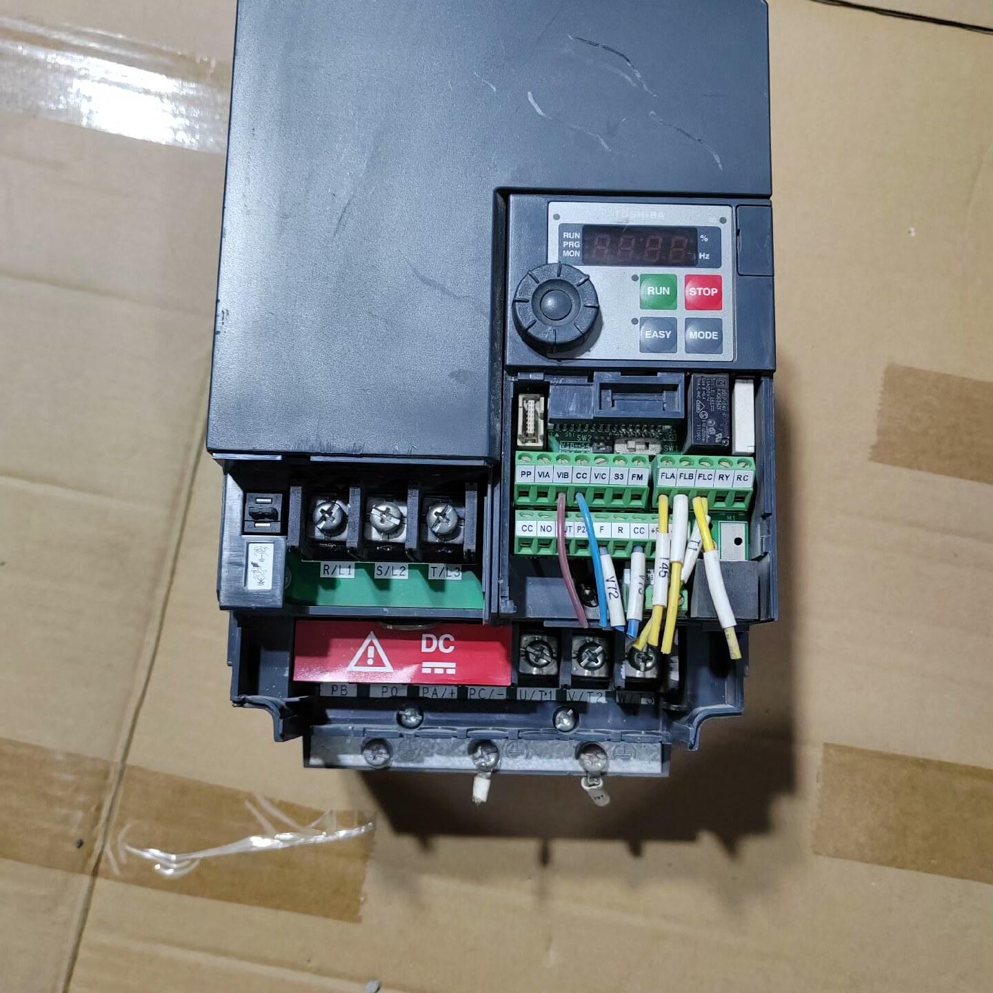 变频器5.5KW VFS15-4055PL-CH 拆