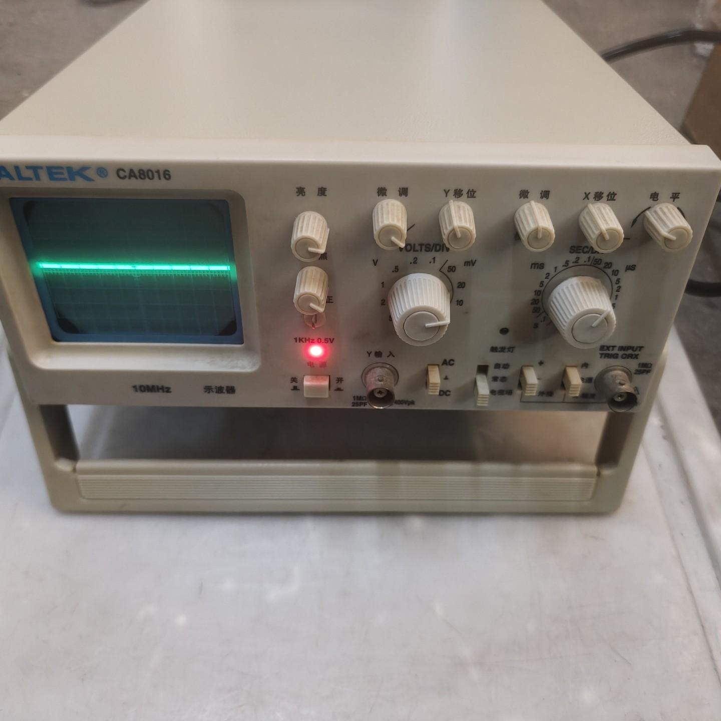 CA8016 CALTEK 扬中科泰  10MHz 示波器