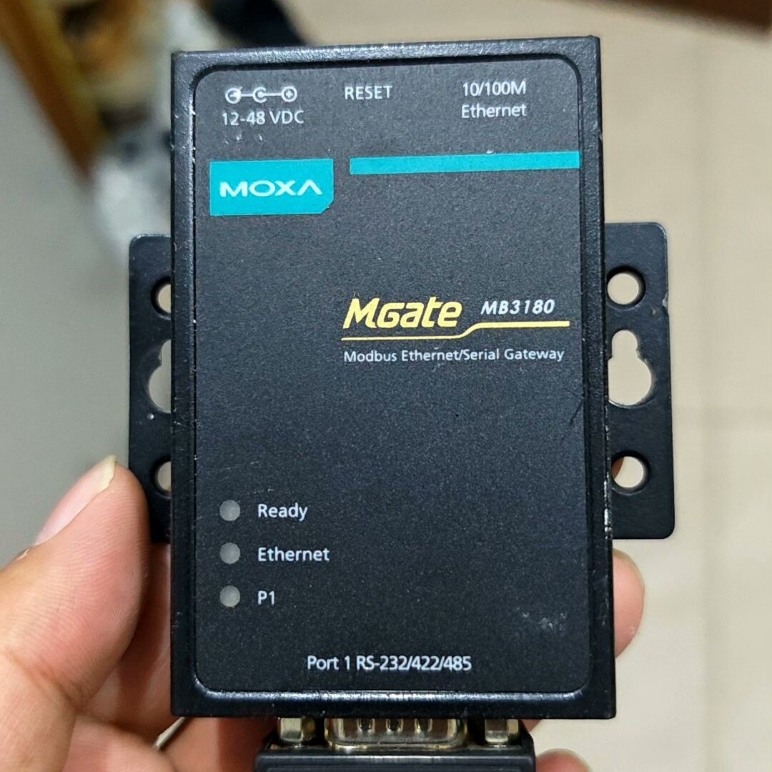 MOXA MB3180 工业网关 保证 包好 实物拍
