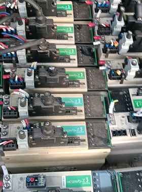 出禾川SV-X3DA040A-D伺服驱动器 绿色外壳 紧凑设