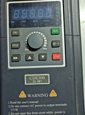 康沃CANWORLD变频器 CDE300-2S0R7 220