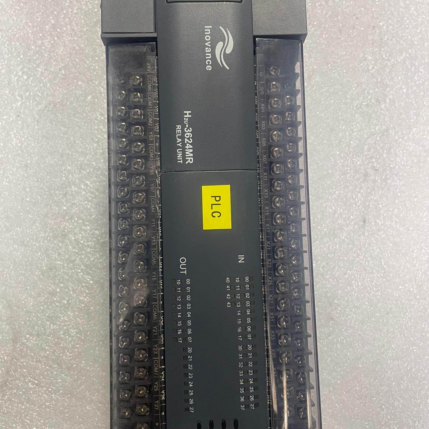 汇川PLC可编程控制器H2U-3624MR-XP 拆机功