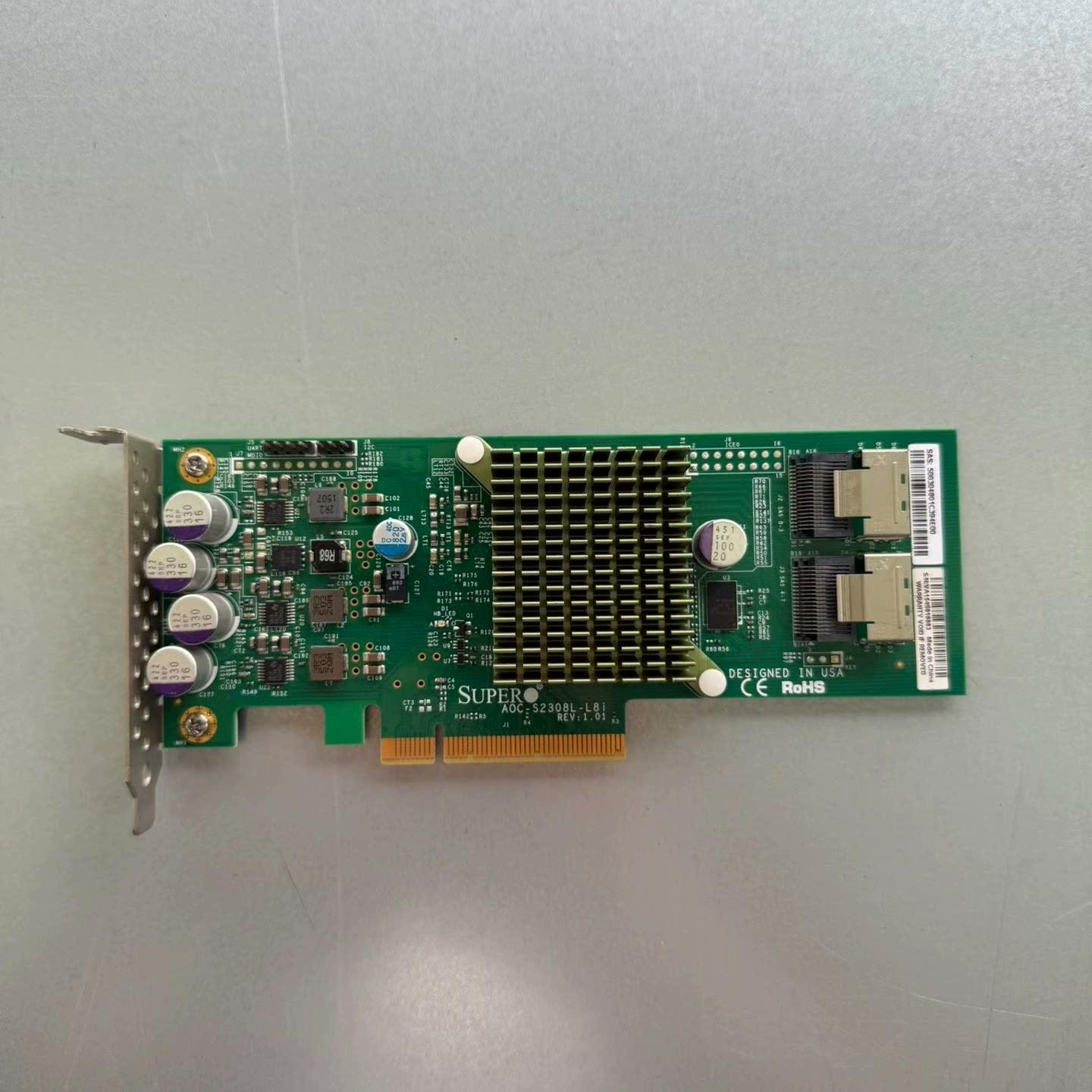 LSI 超微SAS2308直通阵列raid卡SATA扩展 A