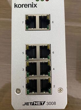 现货 Korenix科洛理思 JetNet3008 实物