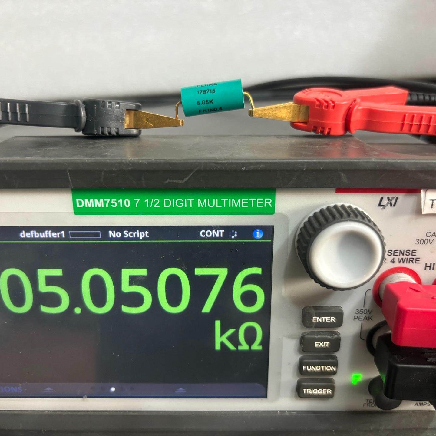 福禄克FLUKE 绿皮低温漂5.05K线绕电阻178715