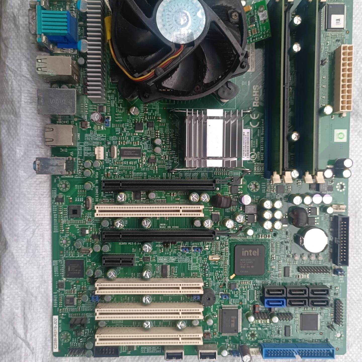 出一块超微 C2SBI-RSYS-JD1主板 JD35Q A