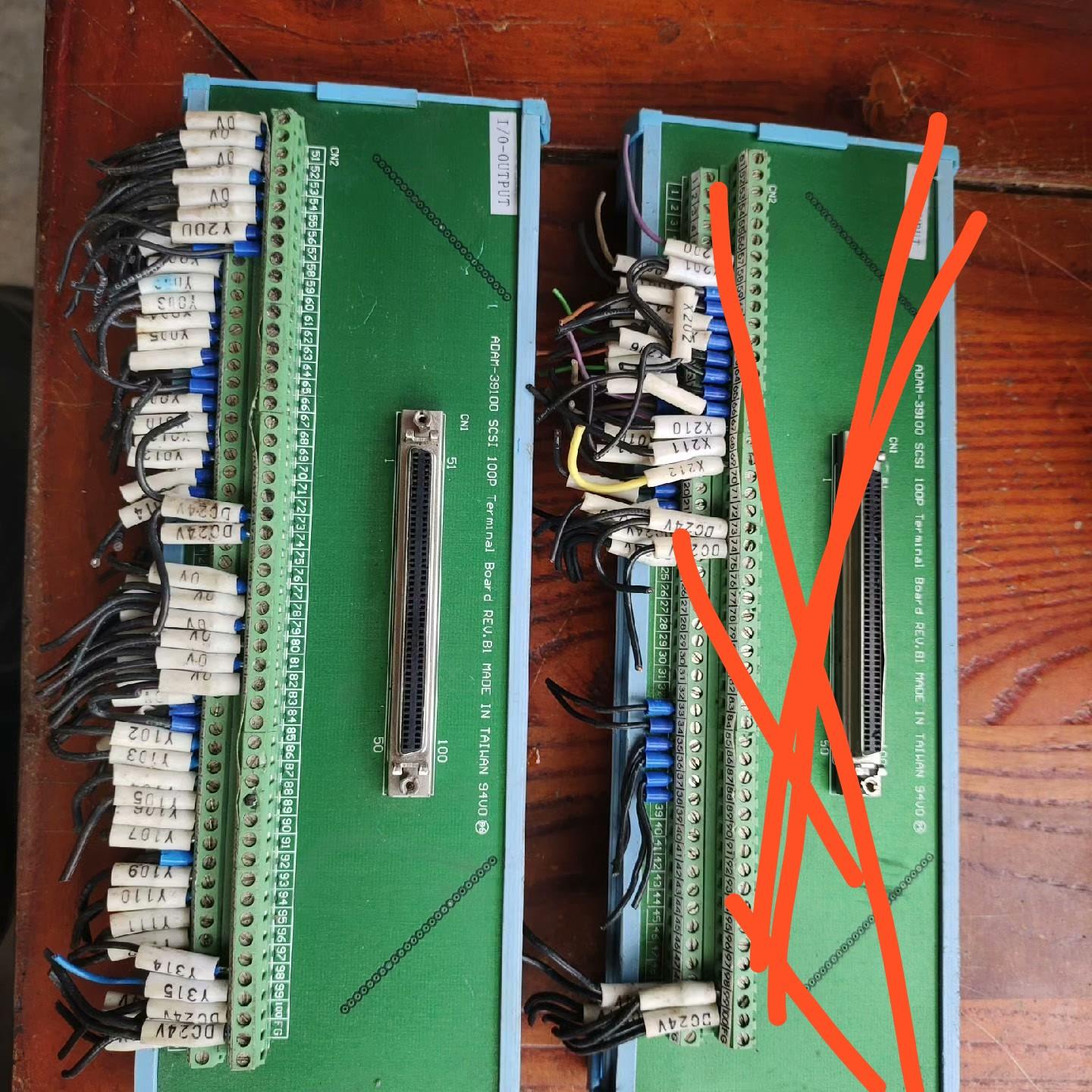台湾研华ADAM-39100 SCSI 100P接线板