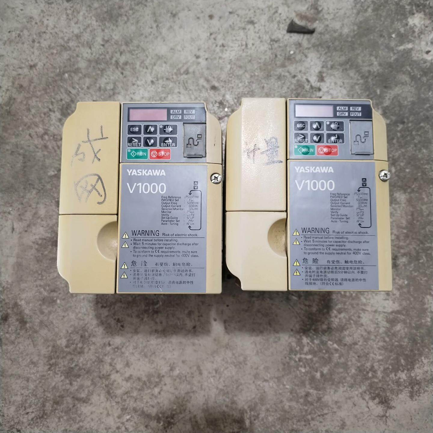 拆机安川变频器 CIMR-VB4A0007BBA