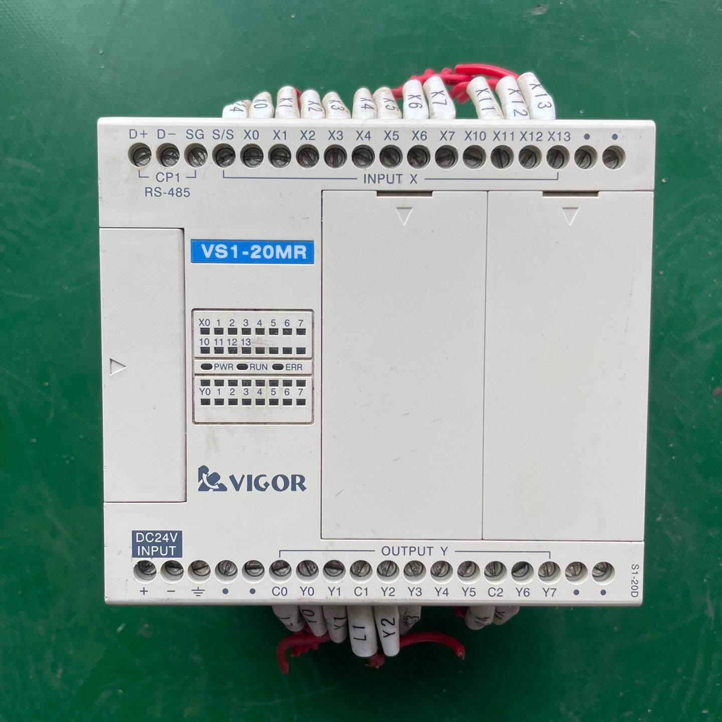 丰炜PLC、VS1-20MR一D、拆机货 成色看图 图为