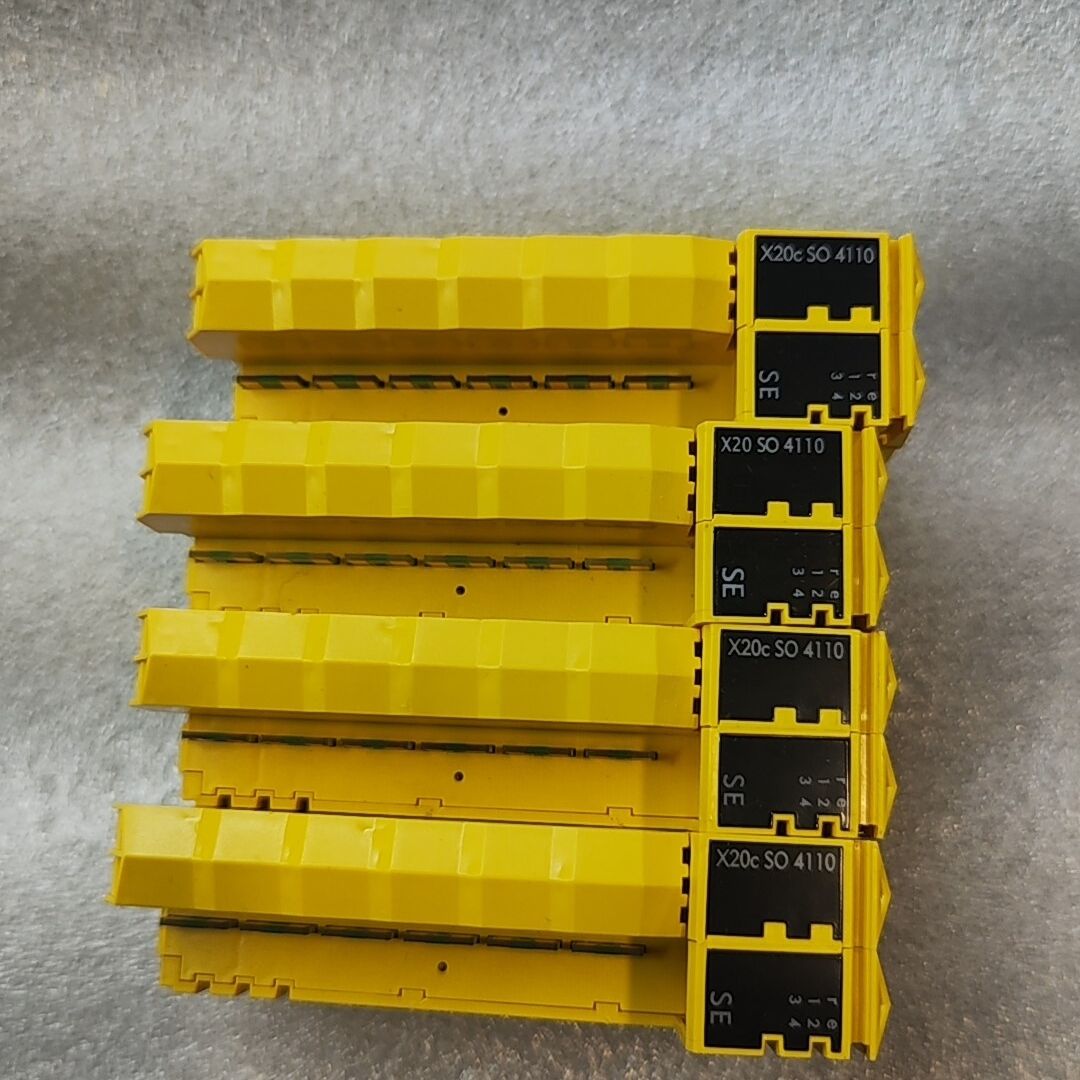 贝加莱X20c SO 4110模块 黄色外壳 实物拍摄 功能