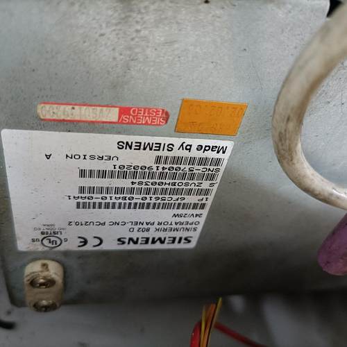 802D 数控系统6FC5610-0BA10-0AA1