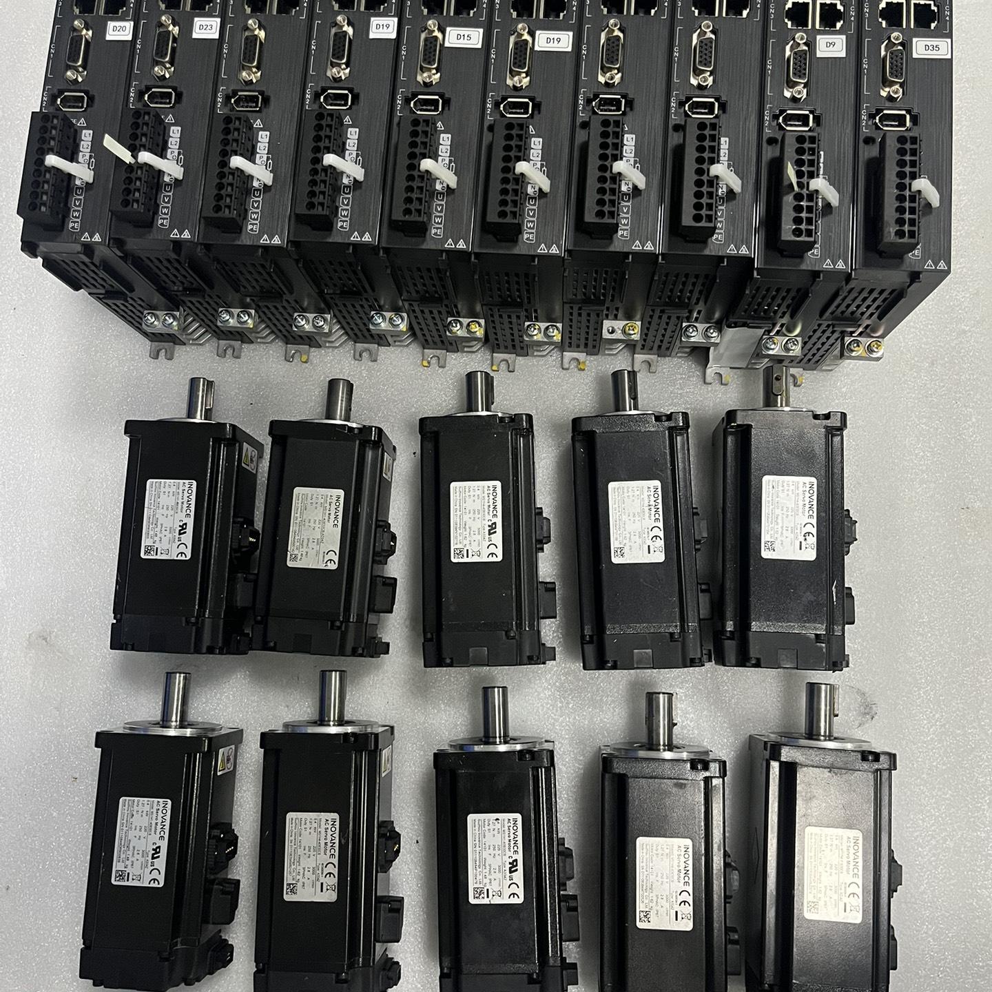 汇川伺服电机驱动器套装 驱动器型号SV660NS2R8I-F