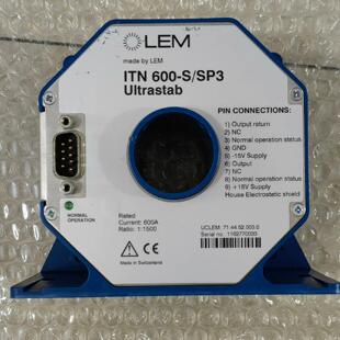 LEM 磁通门传感器 ITN600-S/SP3