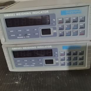 杰曼仪表GM8803称重指示器 两台一起出售。这款设备来自加
