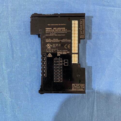 龙NX-AD4208模拟量输入单元 实物拍摄