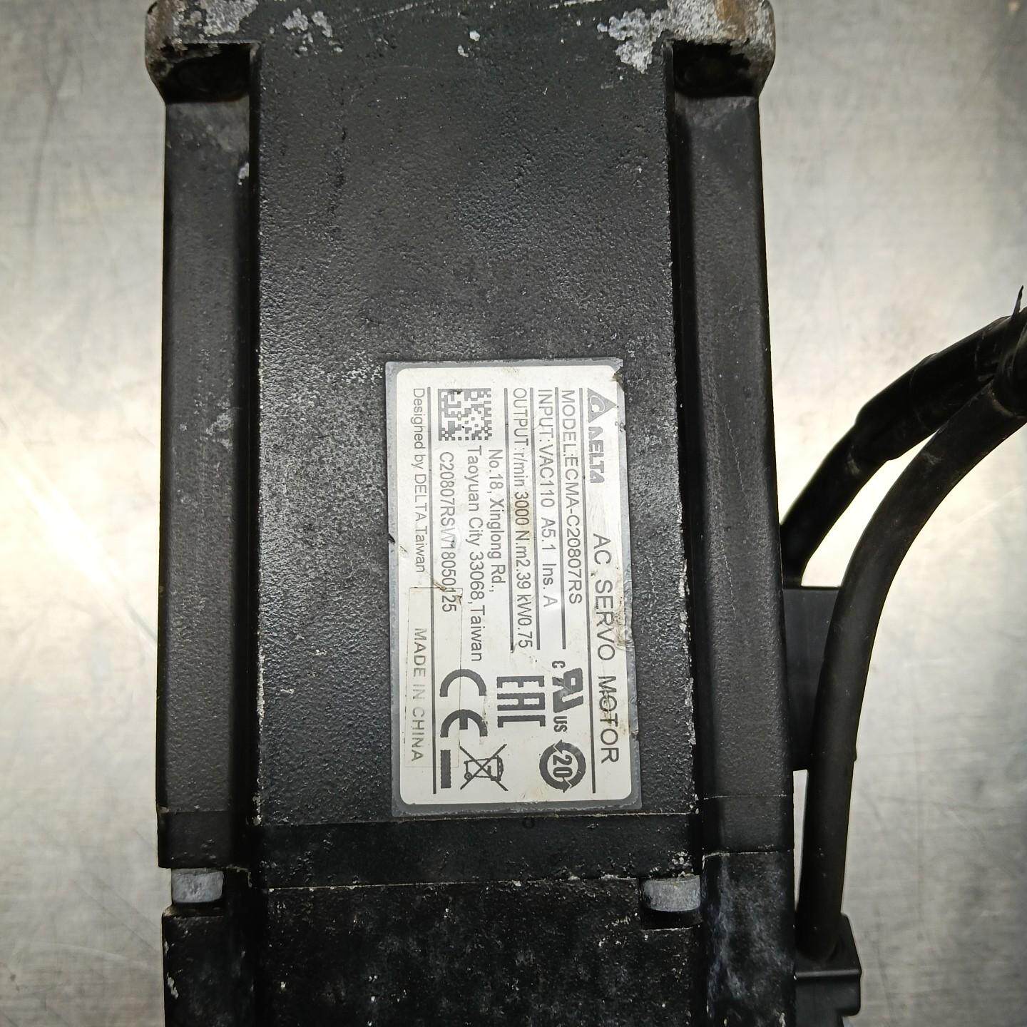 台达伺服电机ECMA-C20807RS 0.75KW图片实物