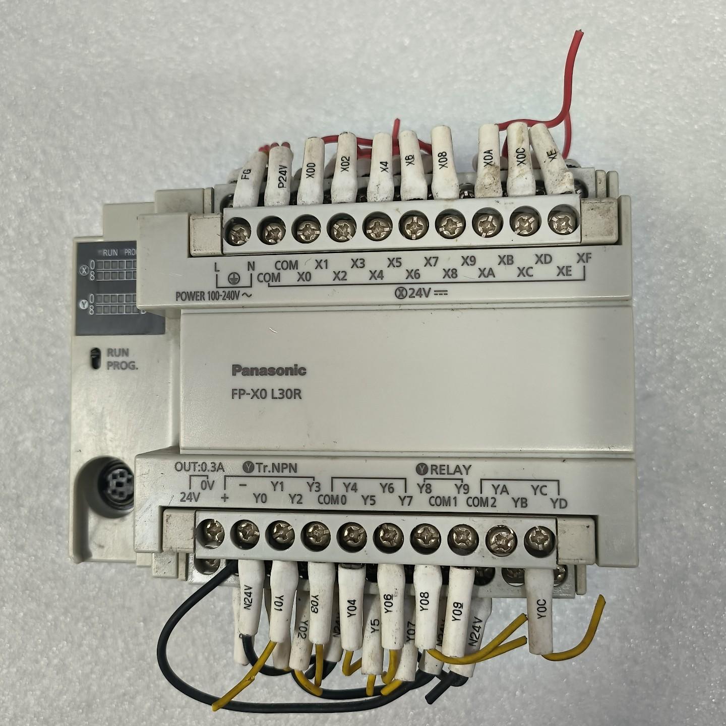 PLC 可编程控制器FP-X0L30R  功能正常  实
