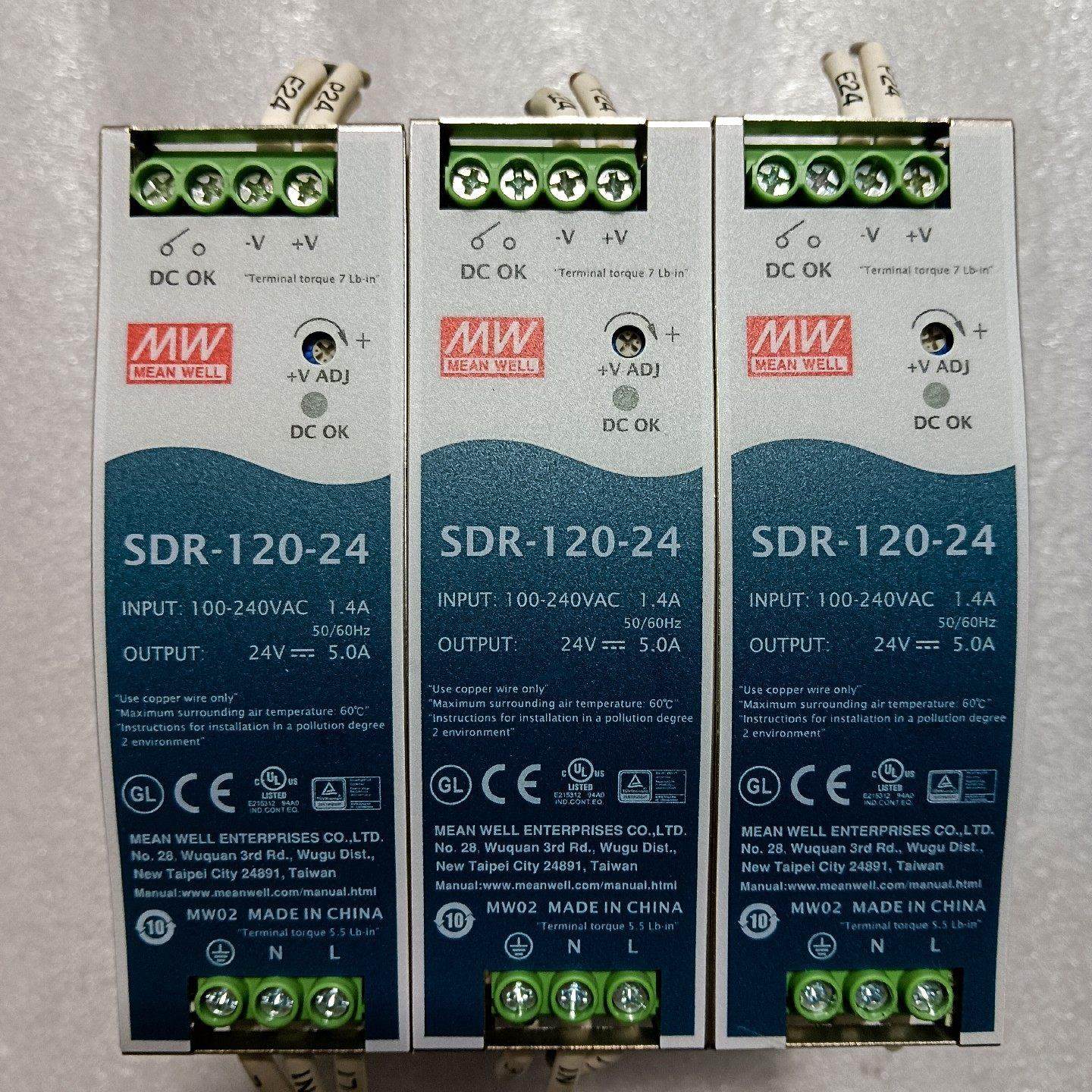 明纬电源SDR-120-24拆机功能完好 成色95新需要,电子元器件市场,其它元器件,淘宝优惠券,粉丝福利购,淘宝优惠卷