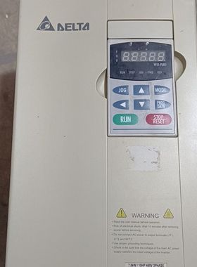 VFD075B23A台达变频器 7.5千瓦机器 220伏 功