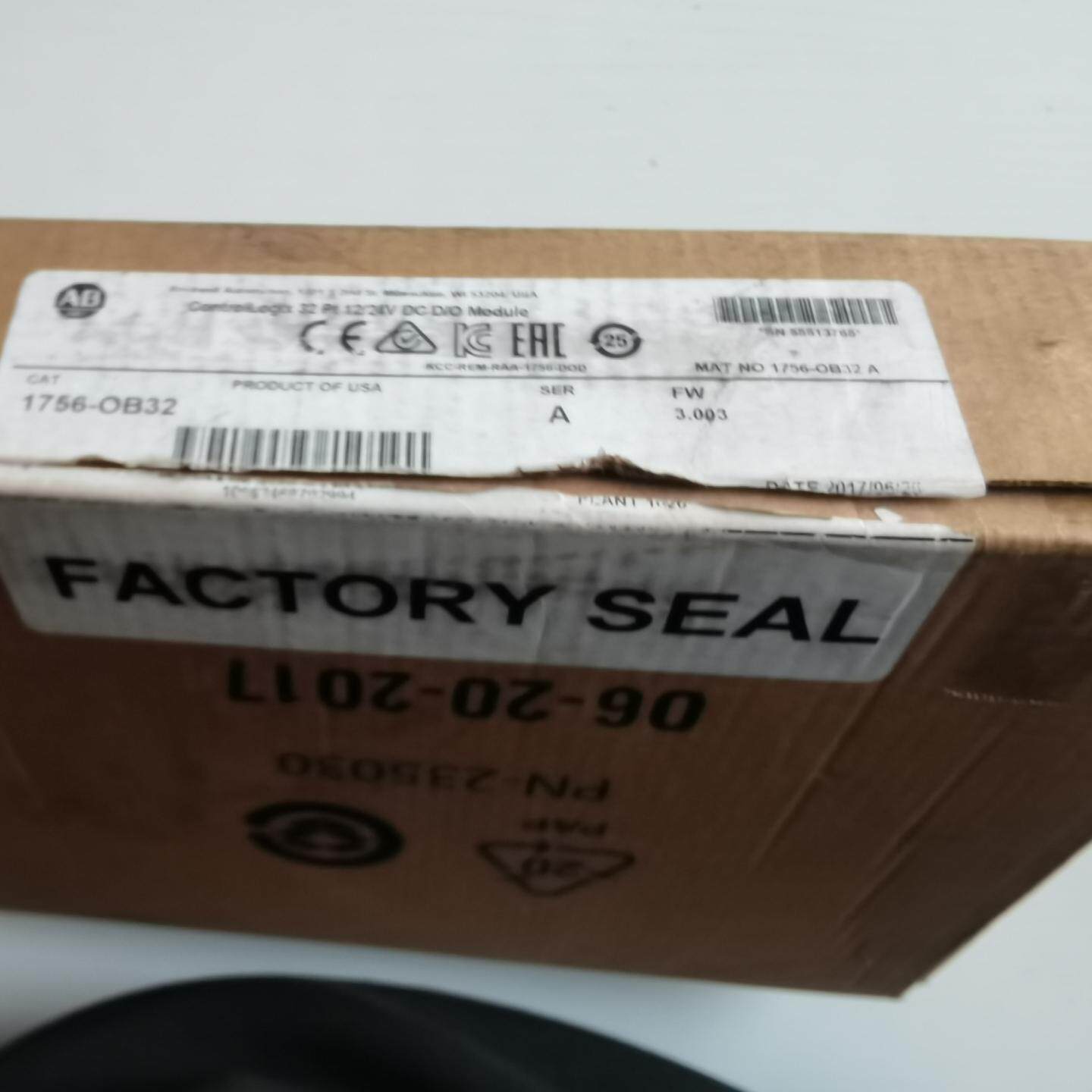 AB罗克韦尔 拆封未使用 型号1756-OB32 来自知