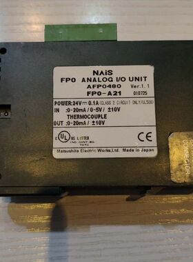 PLC FP0-A21 AFP0480 样品出售 优