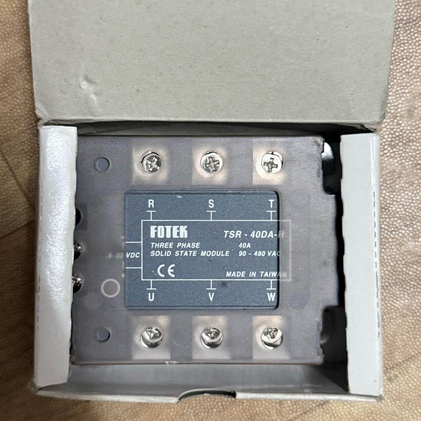 TSR-40DAH FOTEK 台湾阳明 固态继电器