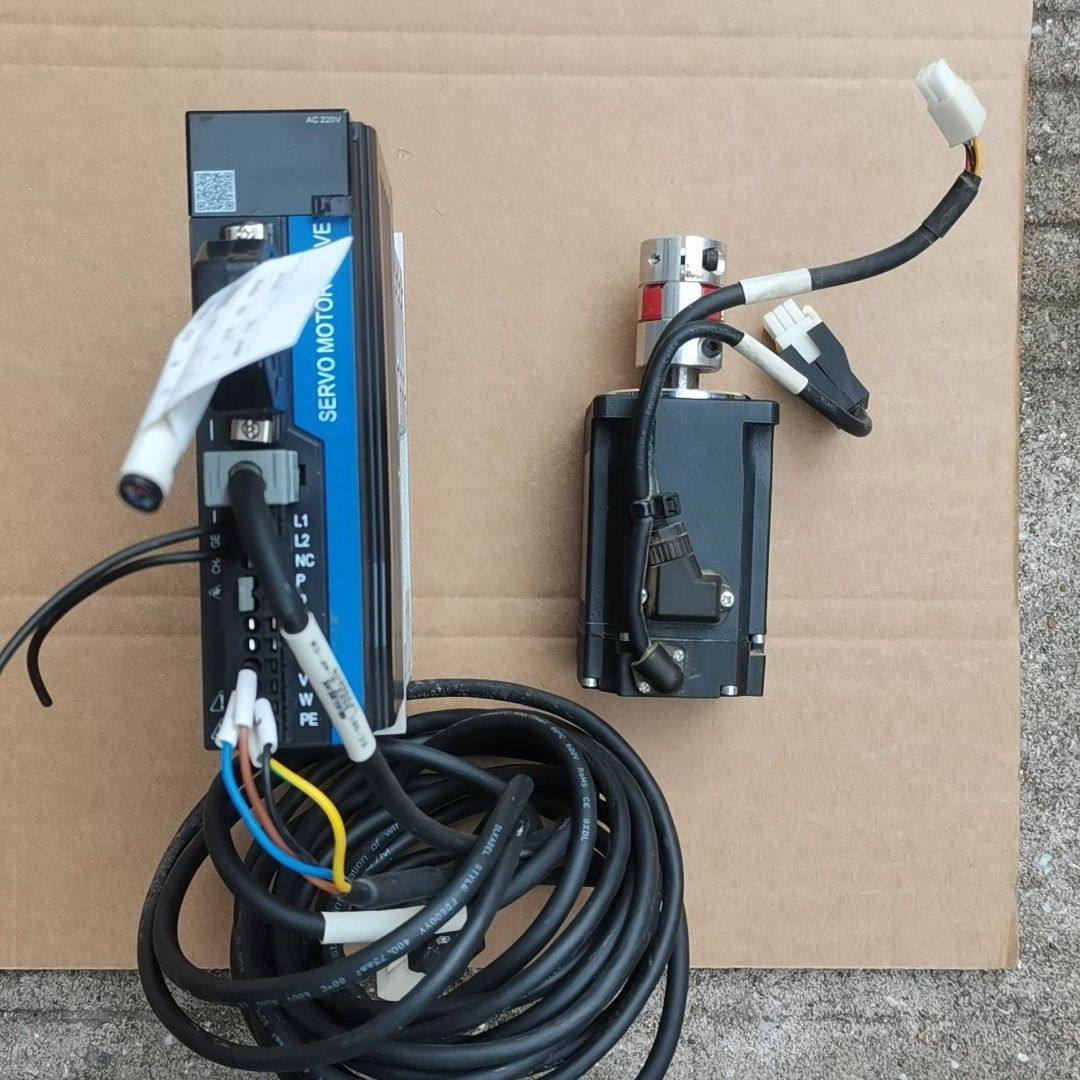 时代超群伺服+电机：整套拆机 伺服：SD100-15AL-G