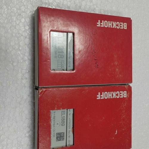 倍福模块 EL1018.  EL1889. 未使用