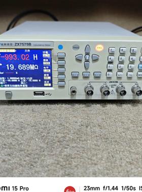 致新精密zx7575B电感测试仪 10k频率 成色还行 功能