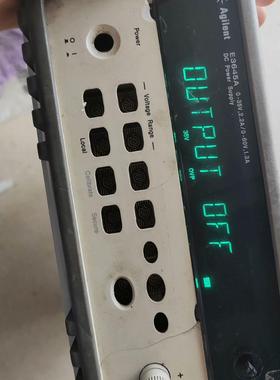 Aglient E3645A直流电源  开机显示如图