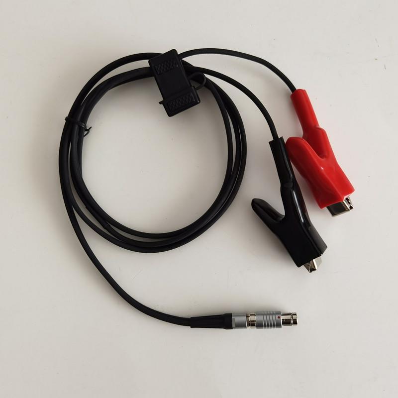 徕卡RTK全站仪GPS电台电缆SATEL35W四针电台SATEL-TA18电瓶充电线