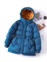 小景高端奢华羽绒服女款2025冬季新款中长款大牌收腰连帽设计感潮