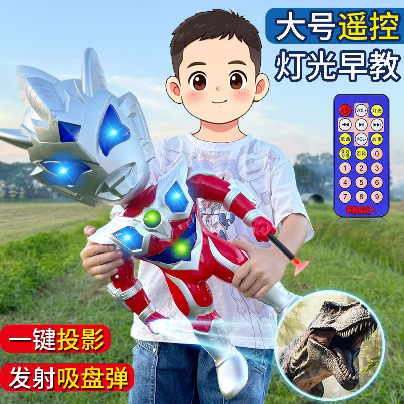 新款Q版超人玩具大号迪迦赛罗人偶模型套装儿童玩具男孩生日礼物