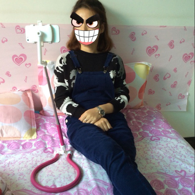 懒人床头多功能平板通用手机支架