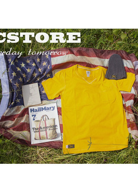 原创日潮美产口袋T短袖西山彻余文乐非DCDT WTAPS