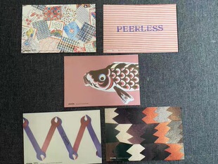 贺卡 813C原创日潮 非visvim 扳手明信片 鲤鱼 POST CARD
