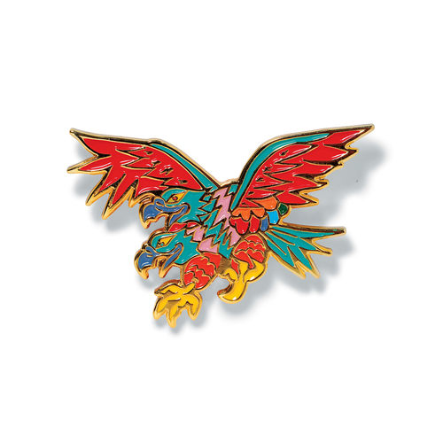 DOUBLEHEADEAGLE/BADGE.STEEL