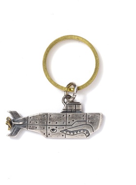 原创813C日潮配件DESCENDANT DASBOOT KEYHOLDER 20SS潜艇钥匙扣